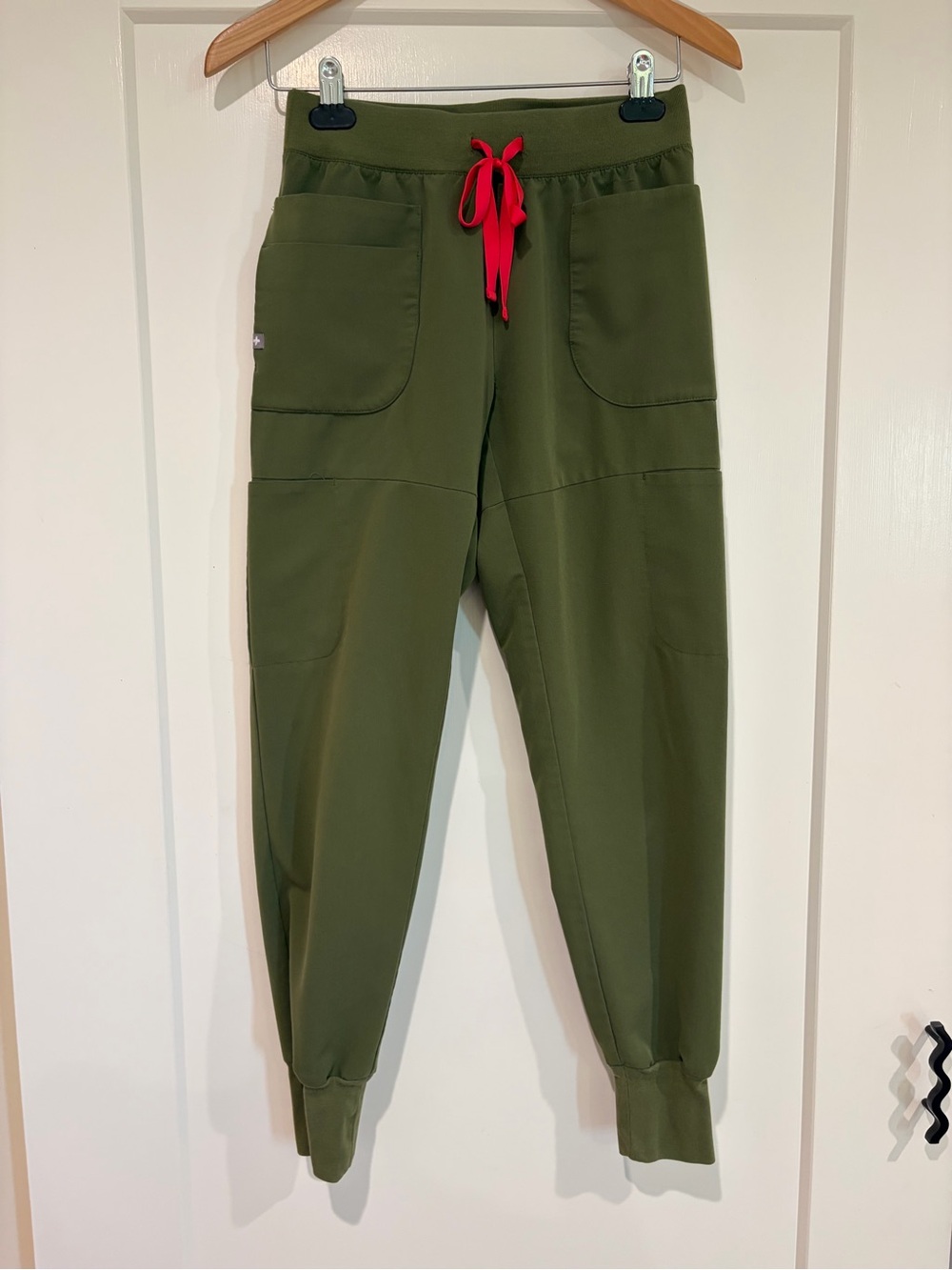 Figs Olive Green Joggers XS